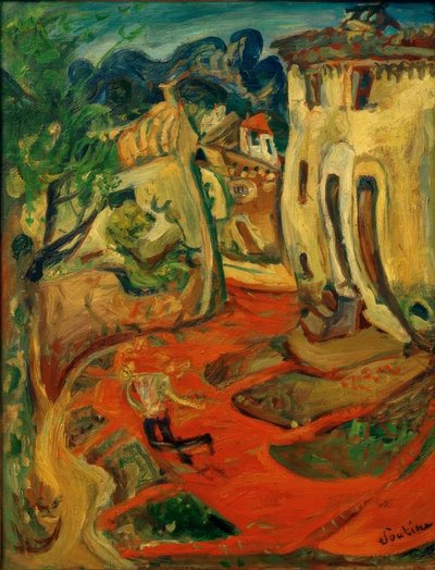 Ch. Soutine, Street in Cagnes by Chaim Soutine